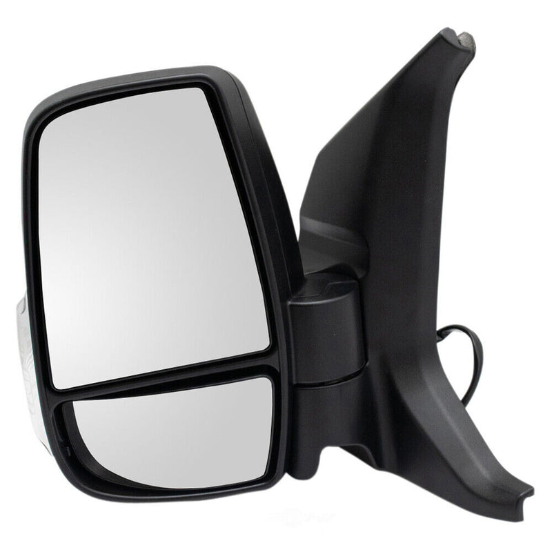 DOOR MIRROR LH POWER TEXTURED SHORT ARM 12 PIN CONNECTOR W/SIGNAL/BLIND SPOT/POWER FOLD FOR MEDIUM/HIGH ROOF