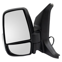 DOOR MIRROR LH POWER TEXTURED SHORT ARM 12 PIN CONNECTOR W/SIGNAL/BLIND SPOT/POWER FOLD FOR MEDIUM/HIGH ROOF