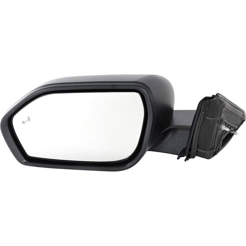 DOOR MIRROR LH POWER HTD TEXTURED W/BLIND SPOT/PUDDLE LAMP