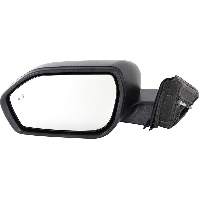 DOOR MIRROR LH POWER HTD TEXTURED W/BLIND SPOT/PUDDLE LAMP