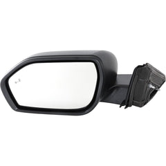 DOOR MIRROR LH POWER HTD TEXTURED W/BLIND SPOT/PUDDLE LAMP