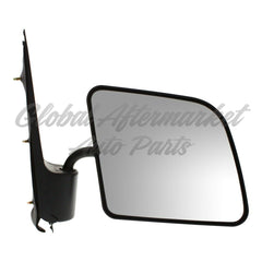 DOOR MIRROR RH MANUAL W/SWING LOCK PADDLE TYPE/FLAT GLASS