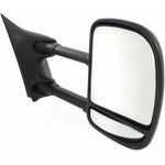 DOOR MIRROR RH POWER TEXTURED DUAL ARM/GLASS TELESCOPIC TYPE ROUND PLUG — photo 3