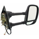 DOOR MIRROR RH POWER TEXTURED DUAL ARM/GLASS TELESCOPIC TYPE ROUND PLUG — photo 4