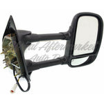 DOOR MIRROR RH POWER TEXTURED DUAL ARM/GLASS TELESCOPIC TYPE ROUND PLUG — photo 4