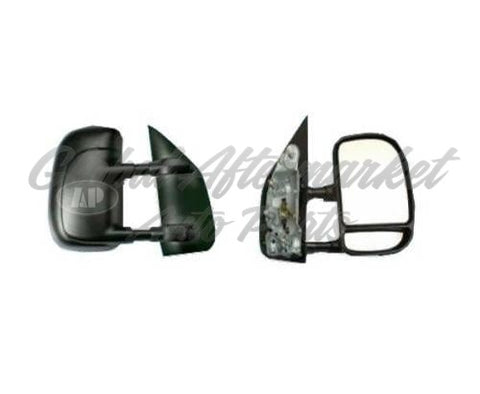 DOOR MIRROR RH MANUAL TEXTURED DUAL GLASS TELESCOPE TYPE