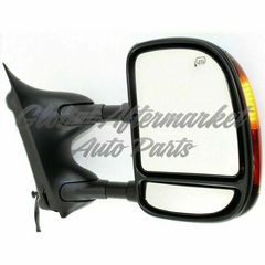 DOOR MIRROR RH POWER HTD TEXTURED W/SIGNAL/FOLDING