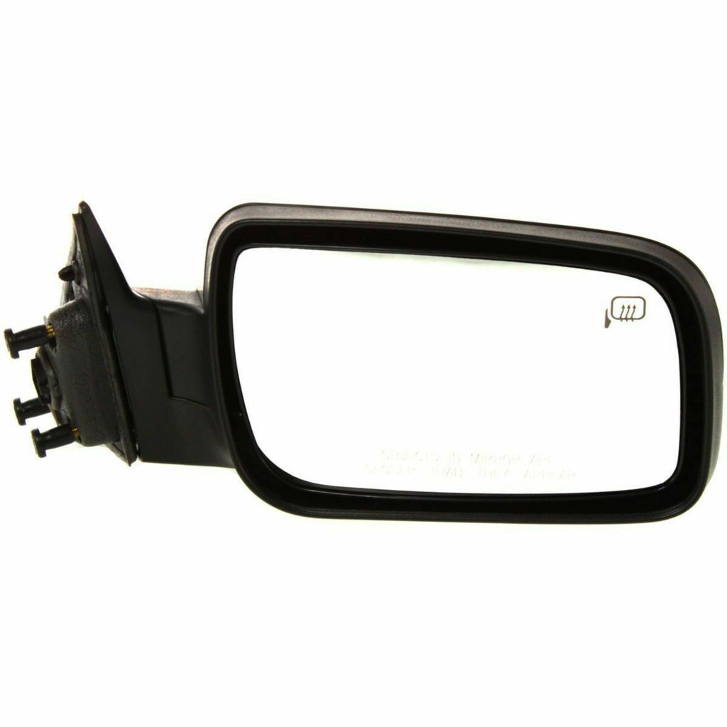 DOOR MIRROR RH POWER HTD BLACK W/O MEMORY