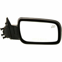 DOOR MIRROR RH POWER HTD BLACK W/O MEMORY