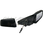 DOOR MIRROR RH MANUAL USA BUILT W/TEXTURED COVER WITH 4 RIDGES PATTERN ON TOP OF COVER — photo 3