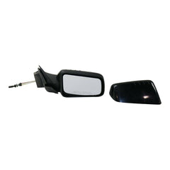 DOOR MIRROR RH MANUAL USA BUILT W/TEXTURED COVER WITH 4 RIDGES PATTERN ON TOP OF COVER