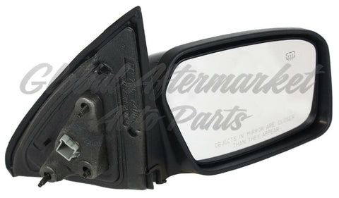 DOOR MIRROR RH POWER HTD TEXTURED W/O PUDDLE LAMP