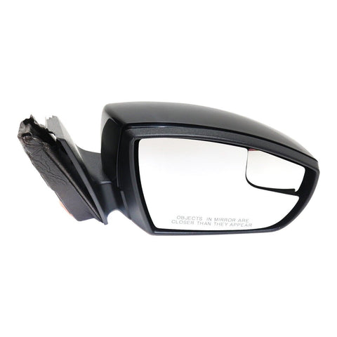 DOOR MIRROR RH POWER W/SIGNAL/BLIND SPOT/TEMP SENSOR FITS SDN SEL 2012/SDN SE 13-14/HB SE/SEL 12-14