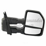 DOOR MIRROR RH MANUAL TOWING TYPE MANUAL EXTEND TEXTURED CAP — photo 1