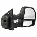 DOOR MIRROR RH MANUAL TOWING TYPE MANUAL EXTEND TEXTURED CAP — photo 3