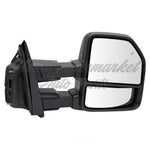 DOOR MIRROR RH POWER TOWING TYPE MANUAL HTD EXTEND W/SIGNAL/PUDDLE LAMP/SIDE MARKER/SPOT LAMP — photo 1