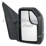 DOOR MIRROR RH MANUAL STANDARD TYPE CONVEX GLASS W/BLIND SPOT TEXTURED — photo 2