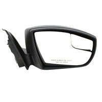 DOOR MIRROR RH POWER TEXTURED W/BLIND SPOT/TEMPERATURE SENSOR FROM 2/21/2015
