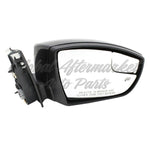 DOOR MIRROR RH POWER PTM W/HTD/BLIND SPOT/SIGNAL W/PUDDLE LAMP — photo 1