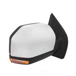 DOOR MIRROR RH POWER HTD W/MEMORY/SIGNAL/BLIND SPOT/PUDDLE LAMP/SPOT LAMP/POWER FOLD CHROME — photo 2