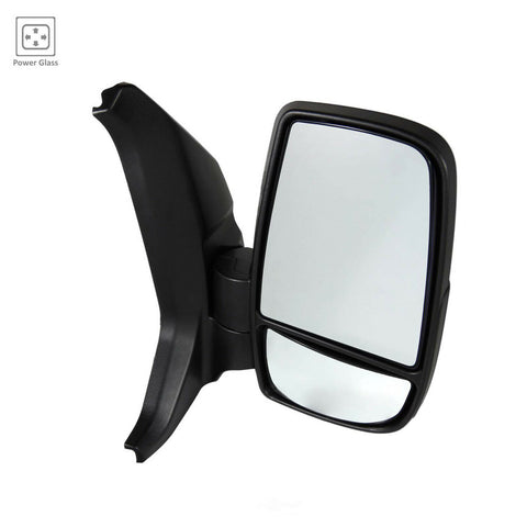 DOOR MIRROR RH POWER W/SHORT ARM W/LOW ROOF