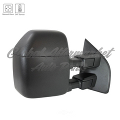 DOOR MIRROR RH MANUAL TOW W/TEMPERATURE SENSOR/ TEXTURED CAP