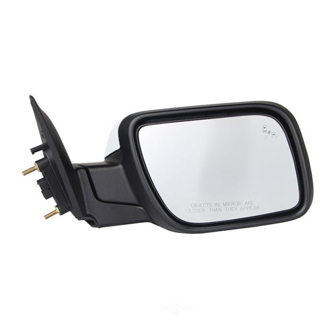 DOOR MIRROR RH POWER HTD W/MEMORY/SIGNAL/PUDDLE LAMP/POWER FOLD CHROME