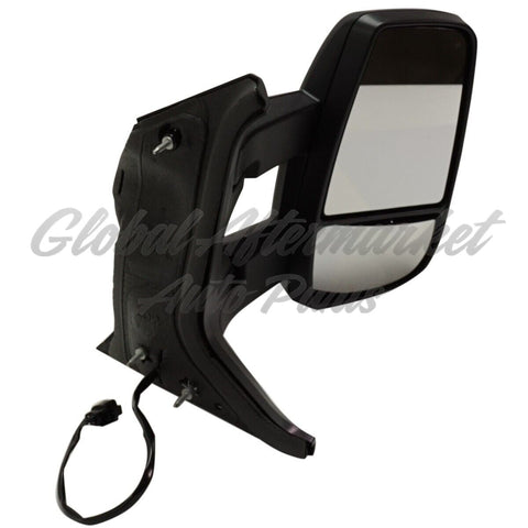 DOOR MIRROR RH POWER TEXTURED W/BLIND SPOT/LONG ARM