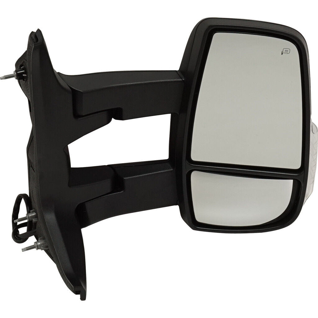 DOOR MIRROR RH POWER HTD TEXTURED W/BLIND SPOT/SIGNAL/LONG ARM