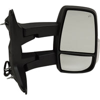 DOOR MIRROR RH POWER HTD TEXTURED W/BLIND SPOT/SIGNAL/LONG ARM