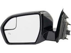 DOOR MIRROR RH POWER HTD W/O SIGNAL/BLIND SPOT BLACK SMOOTH
