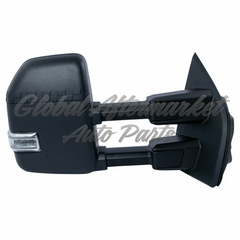 DOOR MIRROR RH POWER DUAL HTD W/MEMORY/SIGNAL/SIDE MARKER/PUDDLE LAMP/TEMPERATURE CONTROL/POWER FOLD EXTEND TOW TYPE