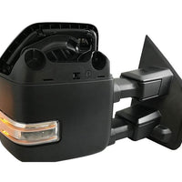 DOOR MIRROR RH POWER DUAL HTD W/MEMORY/SIGNAL/SIDE MARKER/PUDDLE LAMP/BLIND SPOT/POWER FOLD EXTEND TOW TYPE