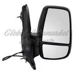 DOOR MIRROR RH POWER TEXTURED SHORT ARM 12 PIN CONNECTOR FOR LOW ROOF