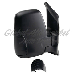DOOR MIRROR RH POWER TEXTURED SHORT ARM 12 PIN CONNECTOR FOR LOW ROOF
