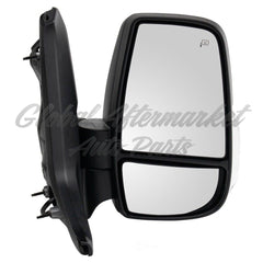 DOOR MIRROR RH POWER TEXTURED SHORT ARM 12 PIN CONNECTOR W/SIGNAL FOR LOW ROOF