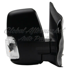DOOR MIRROR RH POWER TEXTURED SHORT ARM 12 PIN CONNECTOR W/SIGNAL FOR LOW ROOF