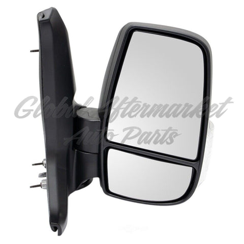 DOOR MIRROR RH POWER TEXTURED SHORT ARM 12 PIN CONNECTOR W/SIGNAL/BLIND SPOT/POWER FOLD FOR LOW ROOF