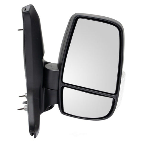 DOOR MIRROR RH POWER TEXTURED SHORT ARM 12 PIN CONNECTOR W/SIGNAL/BLIND SPOT/POWER FOLD FOR LOW ROOF