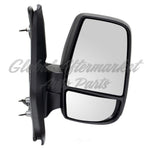DOOR MIRROR RH POWER TEXTURED SHORT ARM 12 PIN CONNECTOR FOR MEDIUM/HIGH ROOF — photo 1