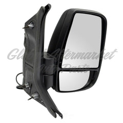 DOOR MIRROR RH POWER TEXTURED SHORT ARM 12 PIN CONNECTOR FOR MEDIUM/HIGH ROOF