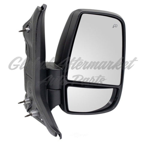 DOOR MIRROR RH POWER TEXTURED SHORT ARM 12 PIN CONNECTOR W/SIGNAL FOR MEDIUM/HIGH ROOF
