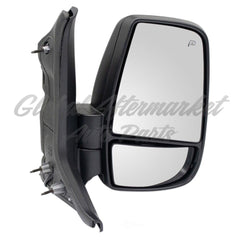 DOOR MIRROR RH POWER TEXTURED SHORT ARM 12 PIN CONNECTOR W/SIGNAL FOR MEDIUM/HIGH ROOF