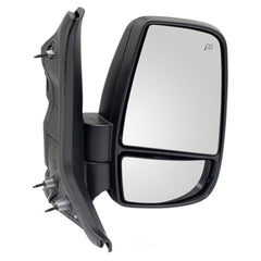 DOOR MIRROR RH POWER TEXTURED SHORT ARM 12 PIN CONNECTOR W/SIGNAL FOR MEDIUM/HIGH ROOF