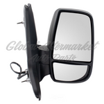 DOOR MIRROR RH POWER TEXTURED SHORT ARM 12 PIN CONNECTOR W/SIGNAL/BLIND SPOT/POWER FOLD FOR MEDIUM/HIGH ROOF — photo 1
