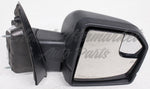 DOOR MIRROR RH POWER HTD TEXTURED W/SIGNAL/PUDDLE LAMP/SPOT LAMP/TEMPERATURE — photo 2