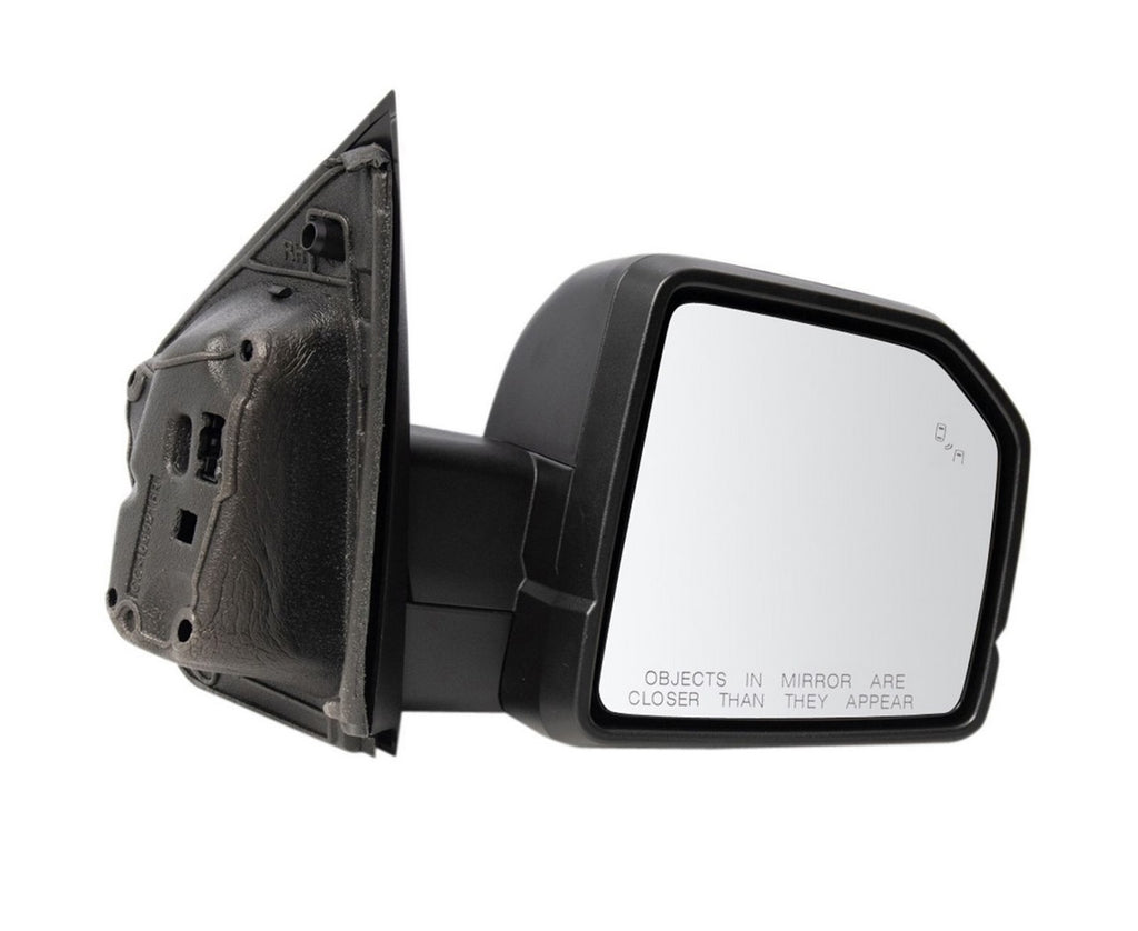 DOOR MIRROR RH POWER TEXTURED HTD W/SIGNAL/PUDDLE LAMP/SPOT LAMP/BLIND SPOT