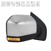 DOOR MIRROR RH POWER HTD W/BLIND SPOT/MEMORY/PUDDLE LAMP/SPOT LAMP/SIGNAL
