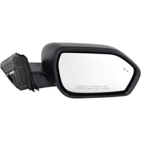 DOOR MIRROR RH POWER HTD TEXTURED W/BLIND SPOT