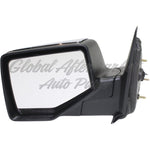 DOOR MIRROR LH MANUAL CHROME XLT — photo 1